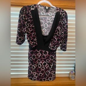 Studio 1940 tie back blouse size large